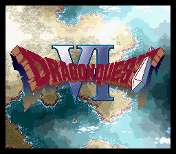 Dragon Quest VI - Maboroshi no Daichi (Japan) Title Screen